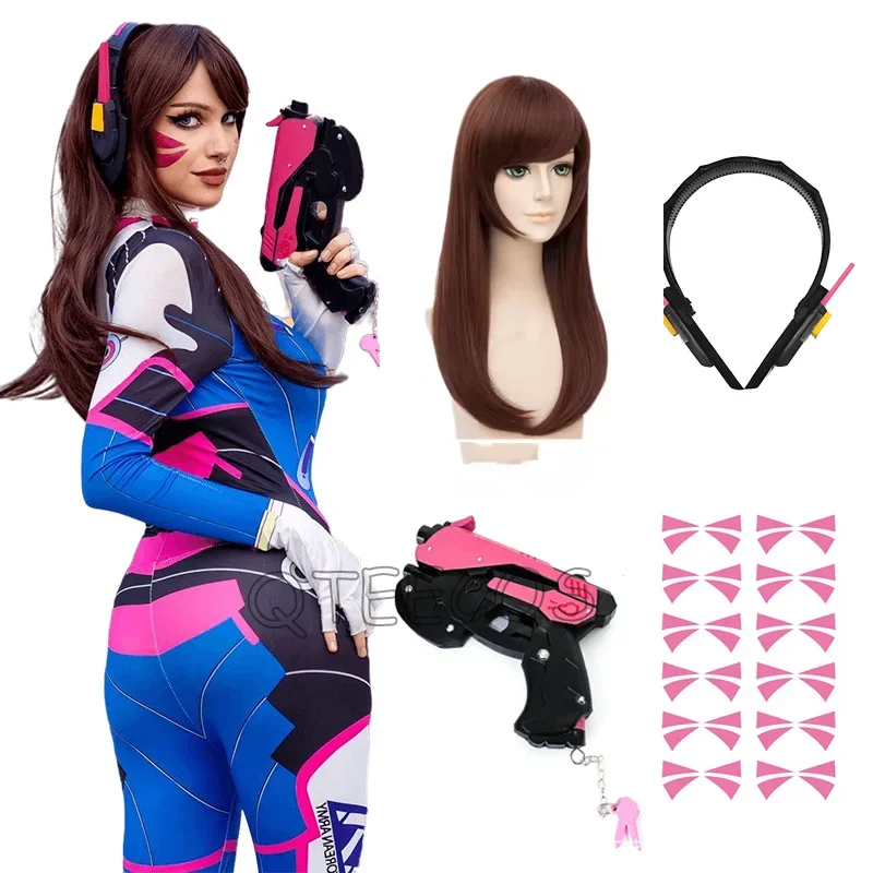 Party Games Youtube - Kostum Cosplay Dva Bodysuit Zenti Game