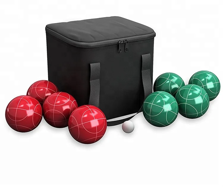 Bocce Ball Lawn - Set Bola Bocce dengan Tas Mudah