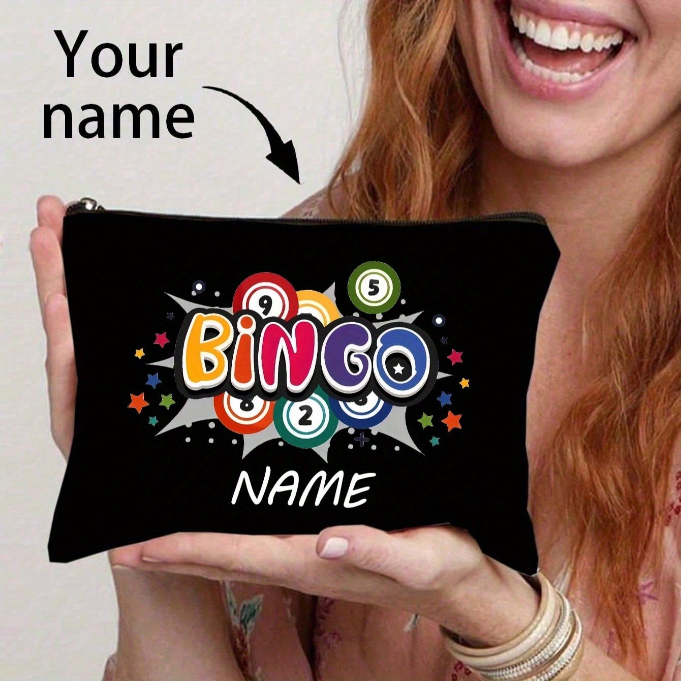 Party Games Name - Tas Jinjing Permainan Bingo yang Dipersonalisasi