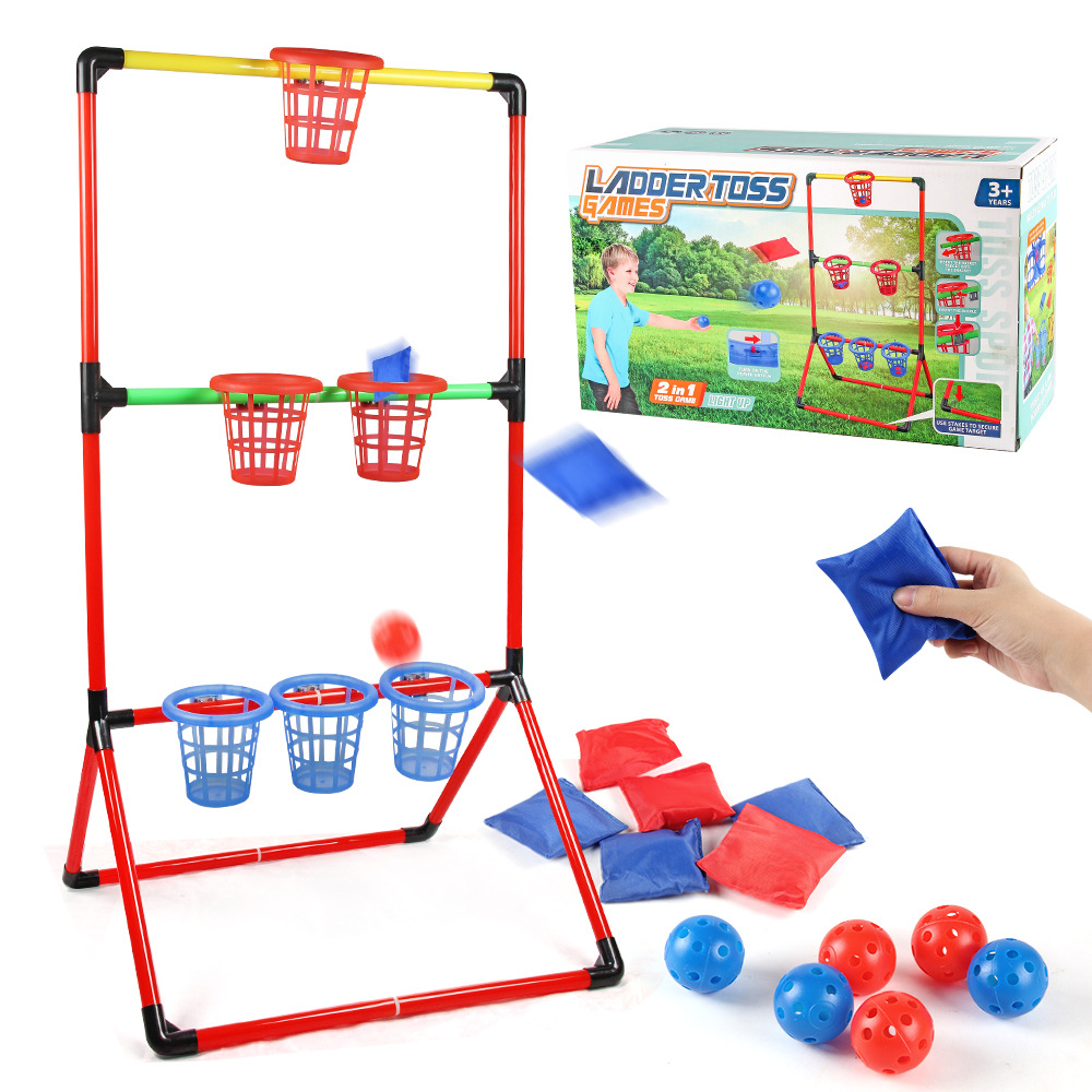 Party Games For 5 Year Olds Indoors - Mainan Olahraga Lempar Kantong Pasir 2-in-1,
