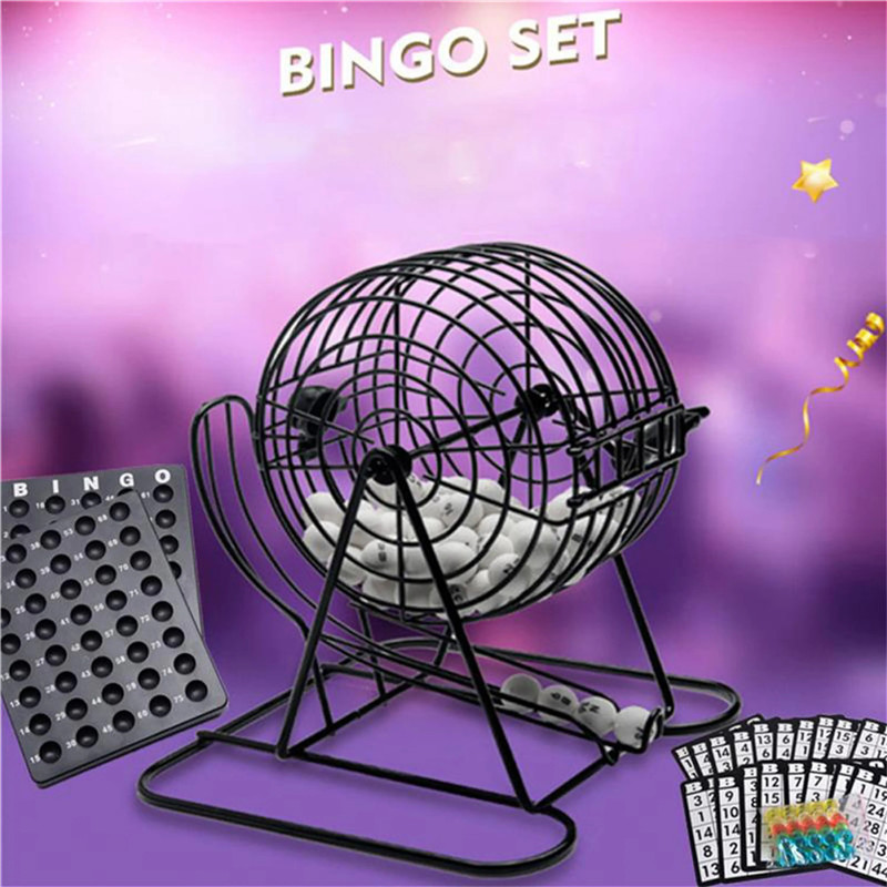 Party Games Large Groups - Set papan mainan Bingo mewah mainan