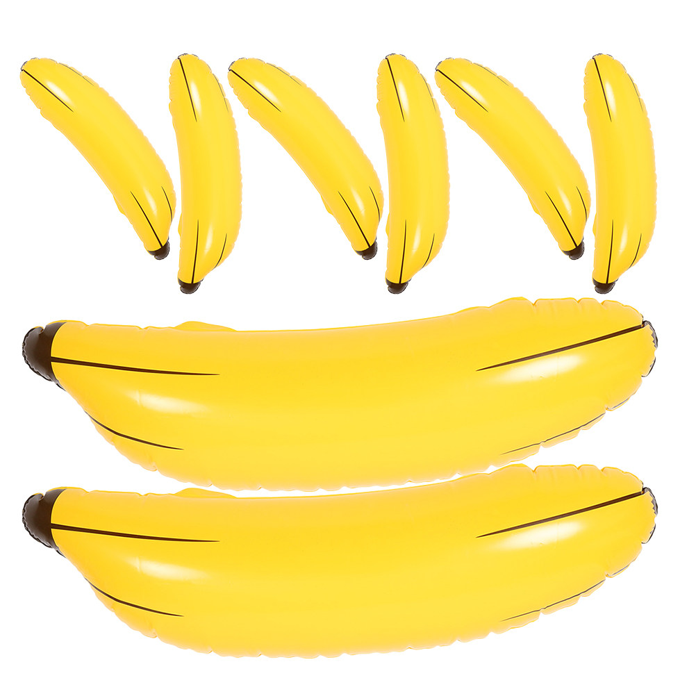Party Games Bachelorette - 8 Buah Properti Pisang Raksasa Tiup,