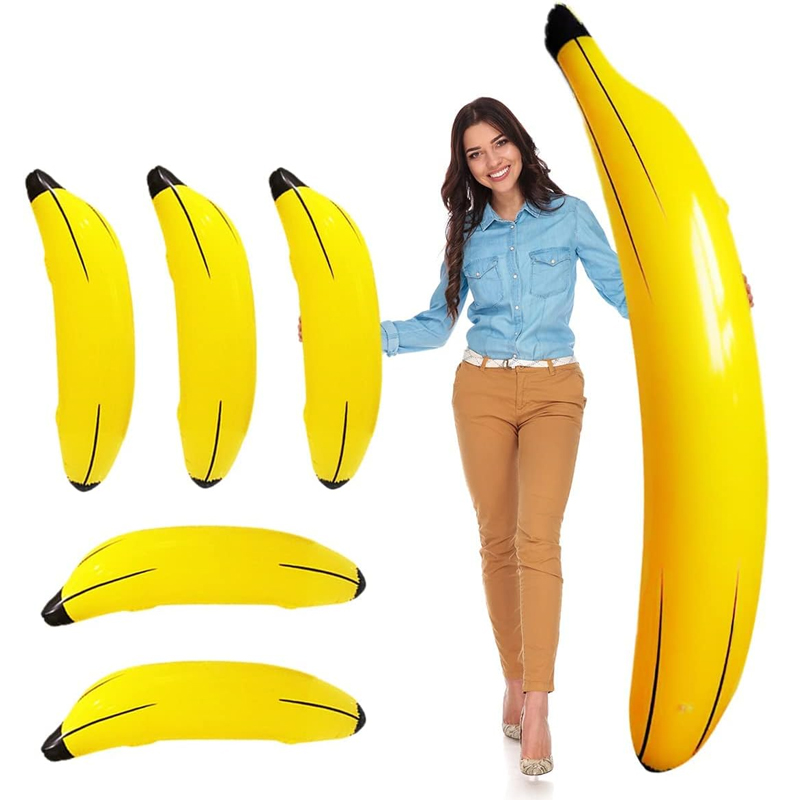 Party Games Bachelorette - 1 Buah Pisang Tiup 60Cm/180Cm Alat