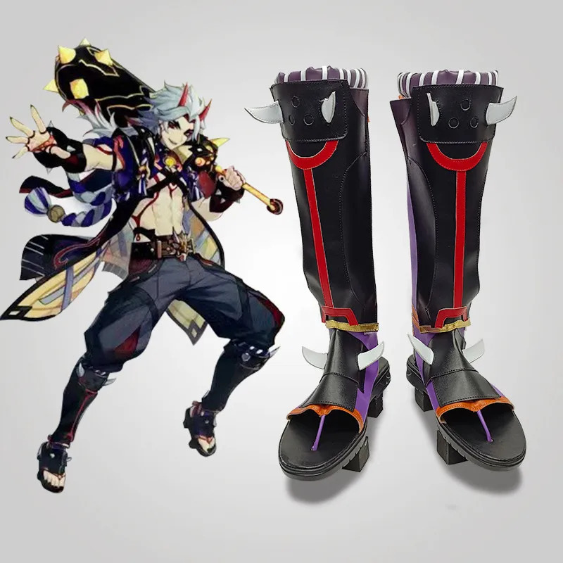Sepatu Cosplay Game Genshin Im - Party Games Youtube ulasan dan harga