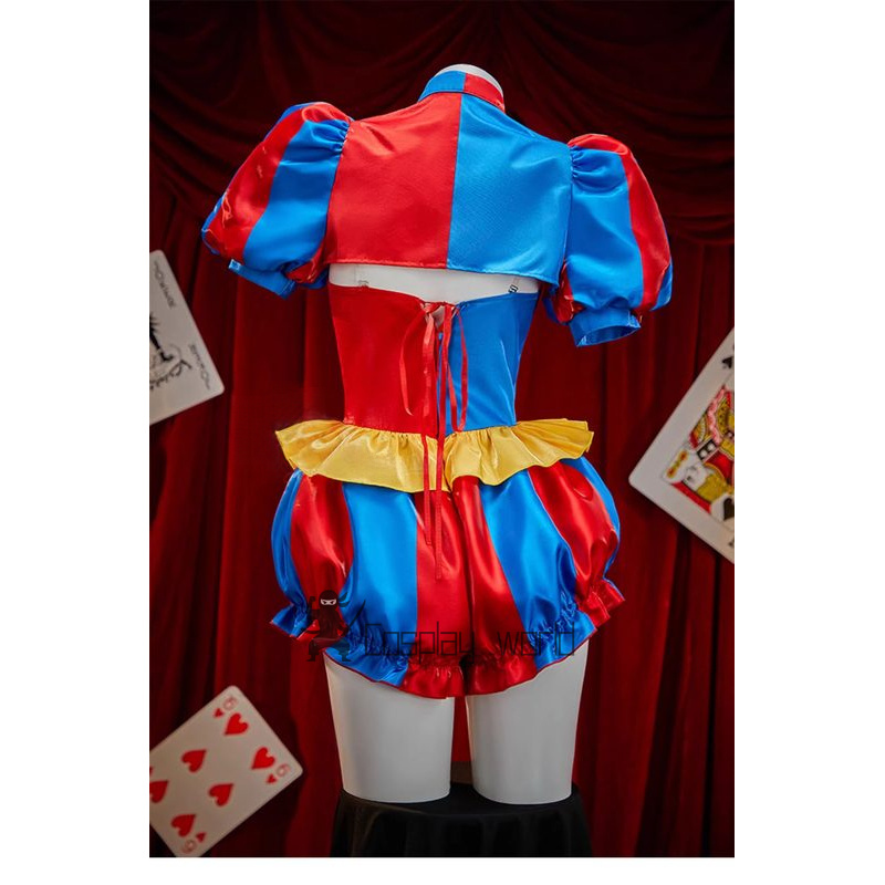 Kostum Cosplay Pomni Baru untu - Party Games Name ulasan dan harga