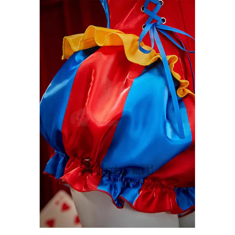 Kostum Cosplay Pomni Baru untu - Party Games Name ulasan dan harga