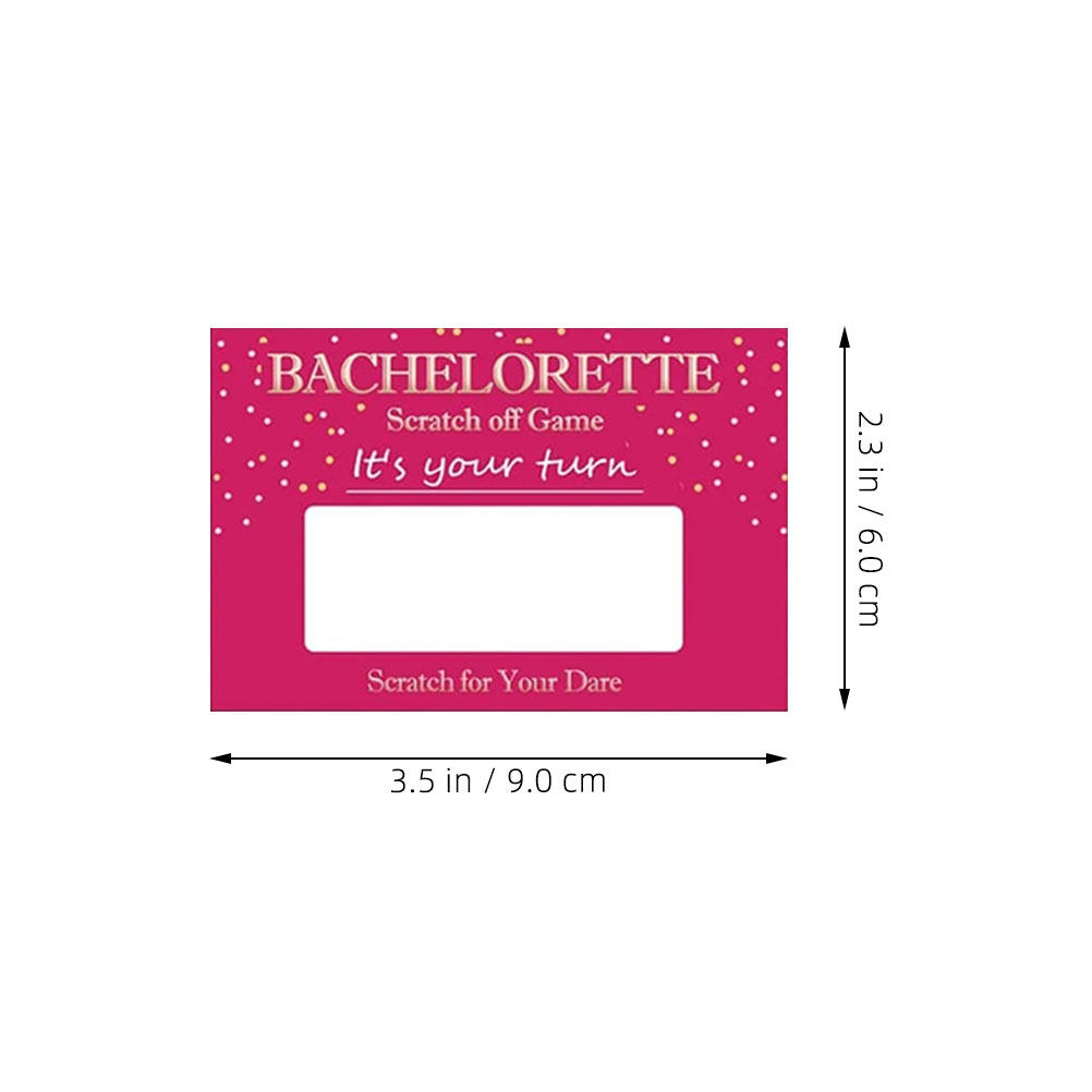 Kartu Tantangan Gosok Desain P - Party Games Bachelorette ulasan dan harga
