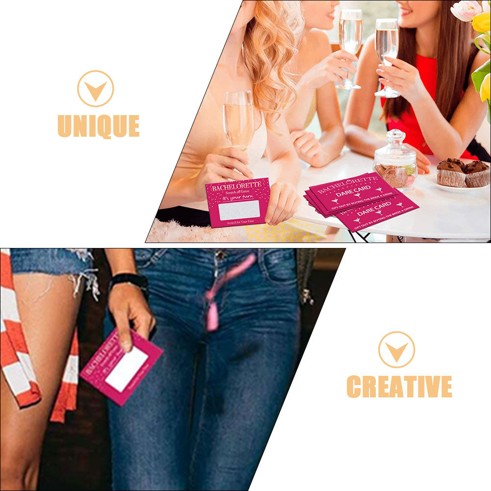 Kartu Tantangan Gosok Desain P - Party Games Bachelorette ulasan dan harga