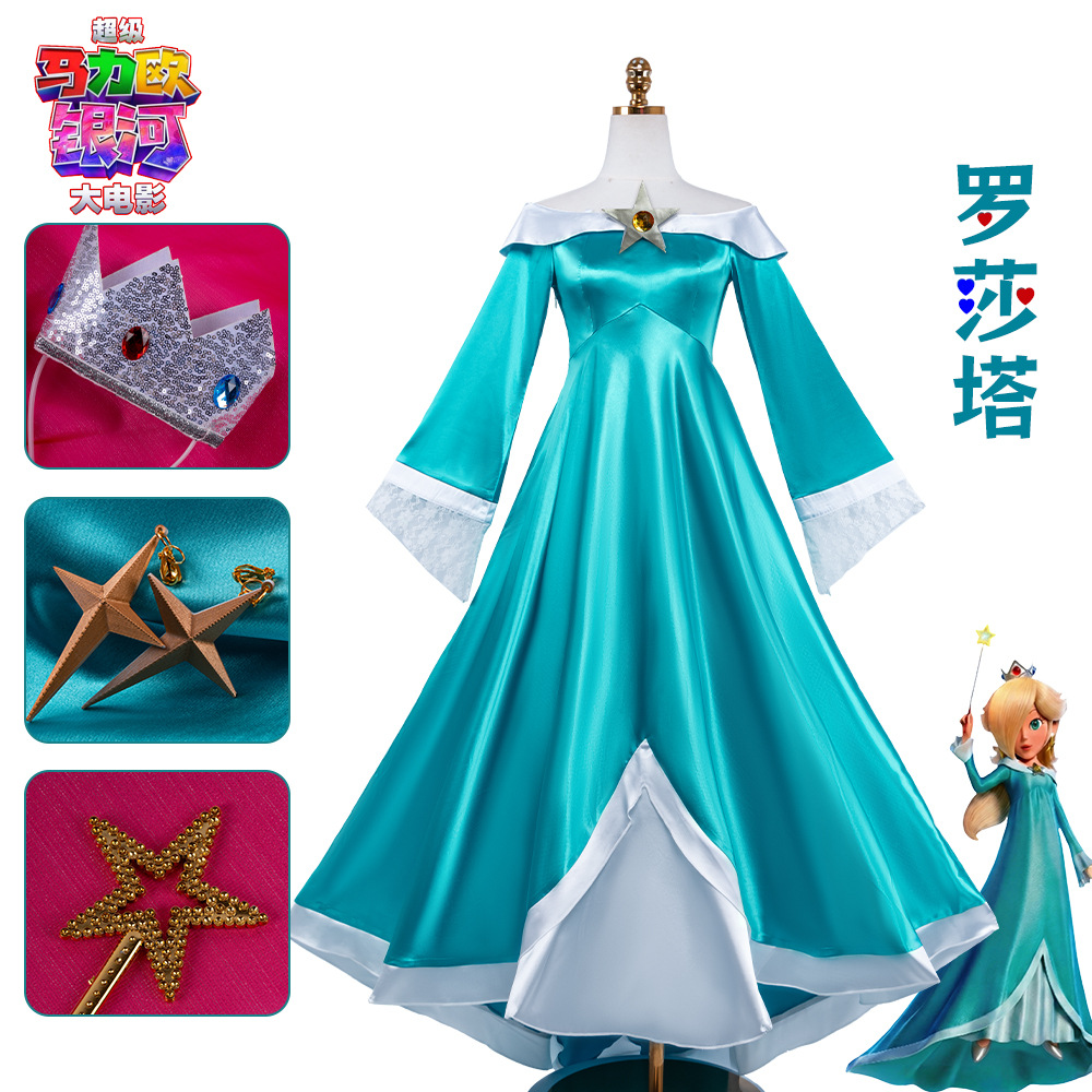 Kostum Cosplay Putri Rosalina, - Party Games Kids ulasan dan harga