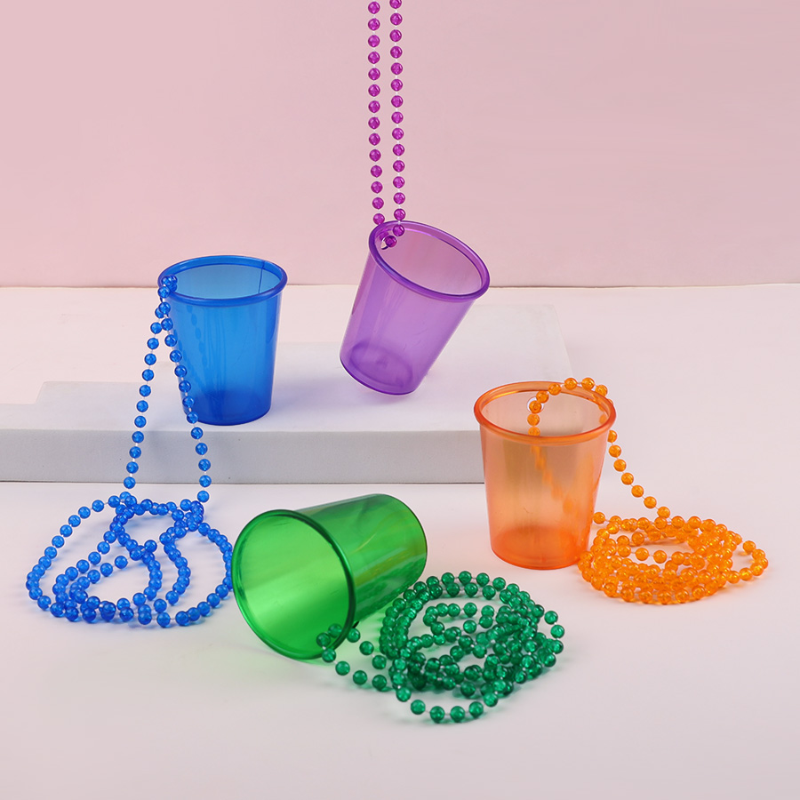 12 Buah Kalung Manik-manik Gel - Party Games Bachelorette ulasan dan harga