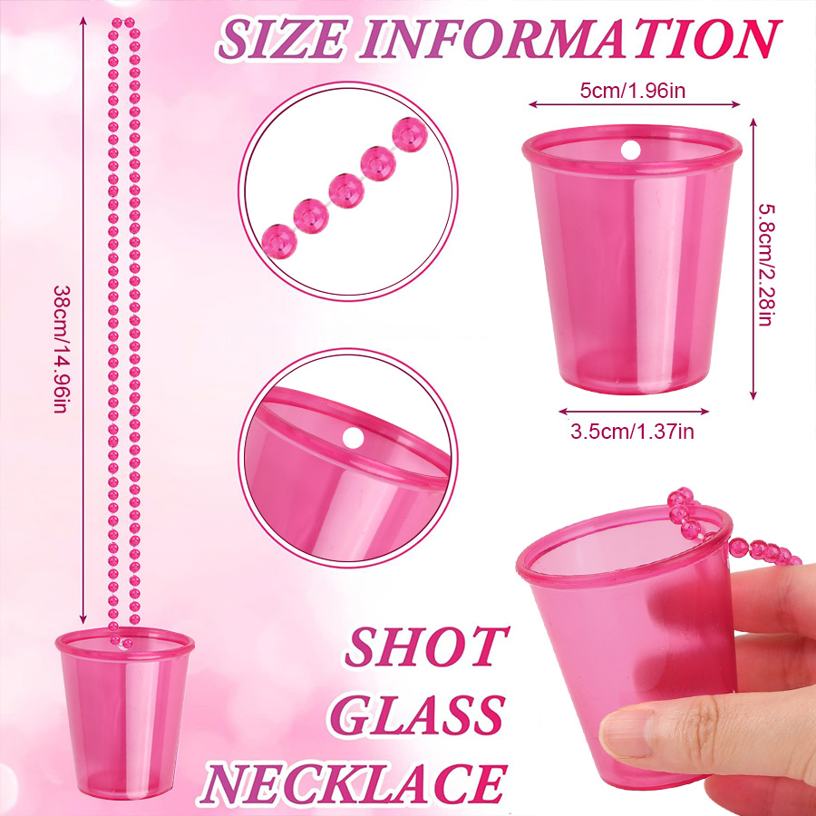 12 Buah Kalung Manik-manik Gel - Party Games Bachelorette ulasan dan harga