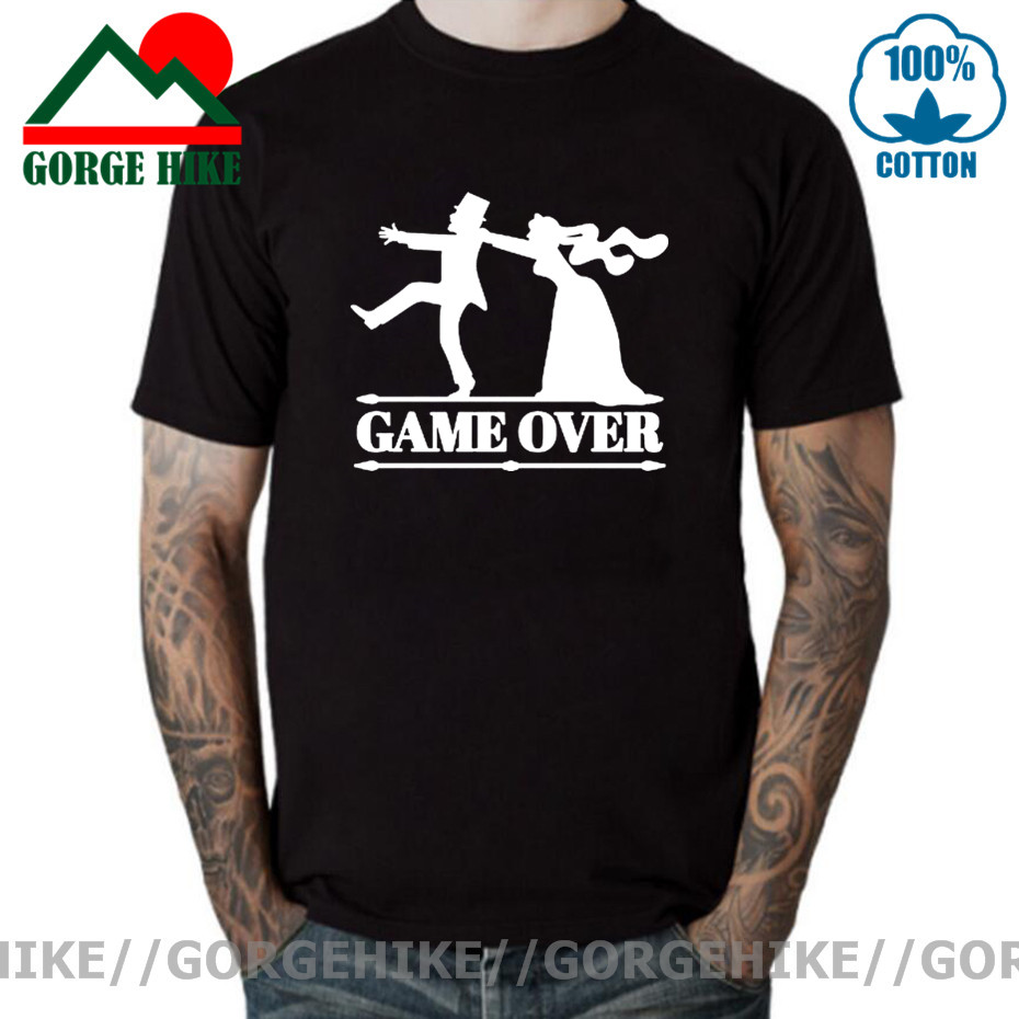 Game Over Tees Kaus Pria Atasa - Party Games Bachelorette ulasan dan harga