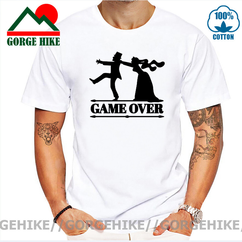 Game Over Tees Kaus Pria Atasa - Party Games Bachelorette ulasan dan harga