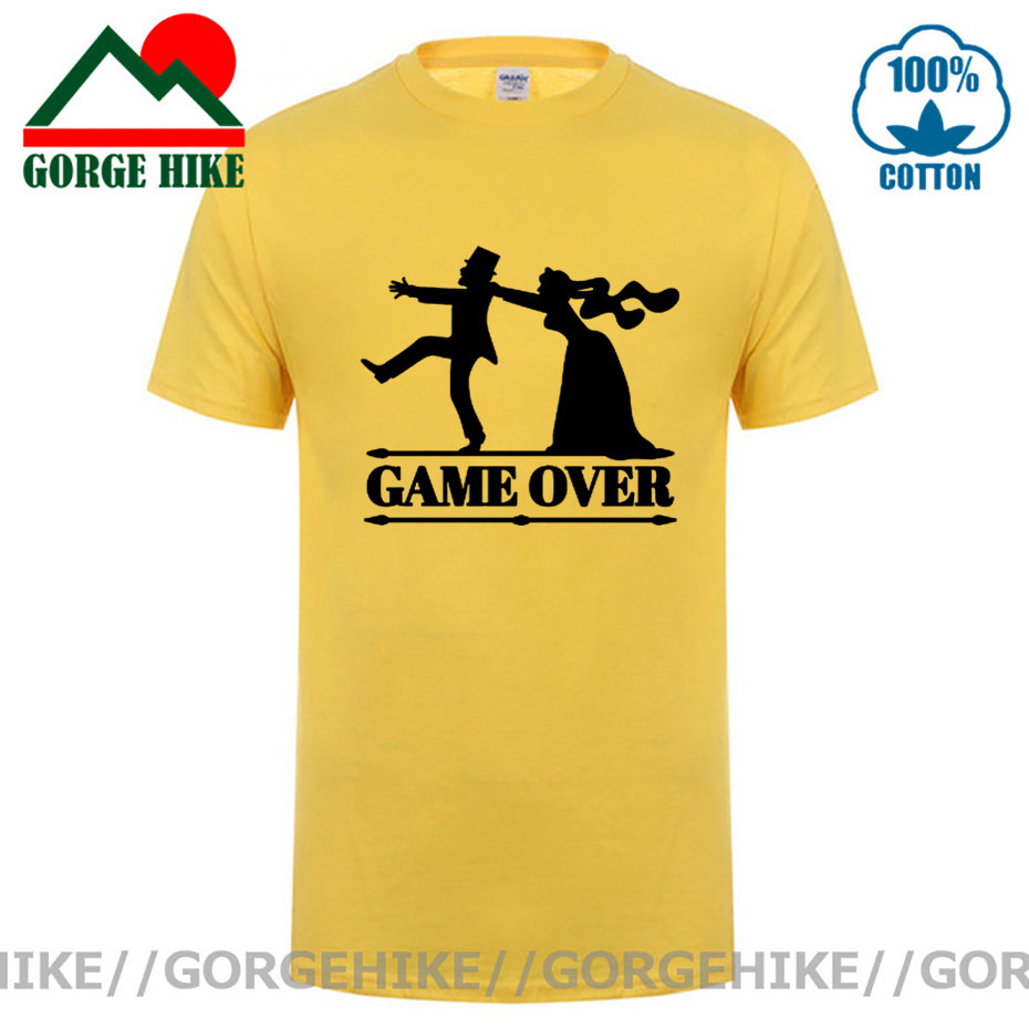 Game Over Tees Kaus Pria Atasa - Party Games Bachelorette ulasan dan harga