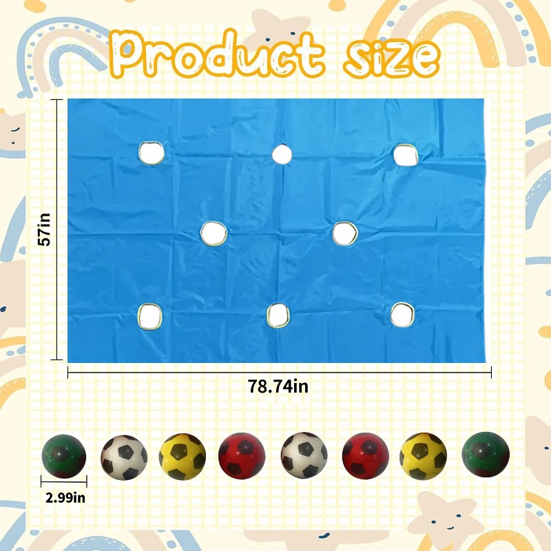 1 Buah Permainan Terpal Lubang - Party Games Group For Adults ulasan dan harga