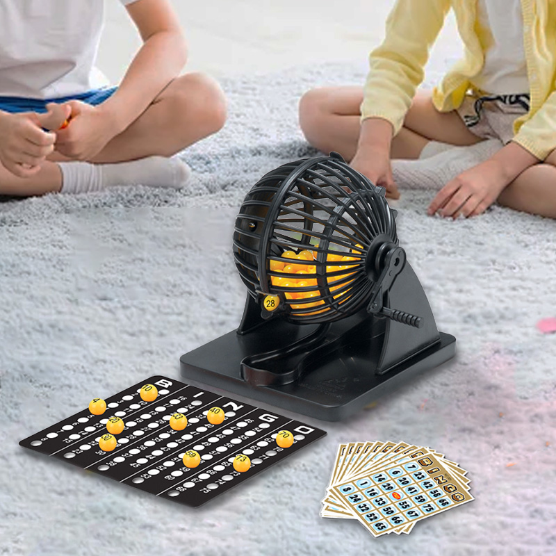 Bingo Lottery Machine Cage swe - Party Games Large Groups ulasan dan harga