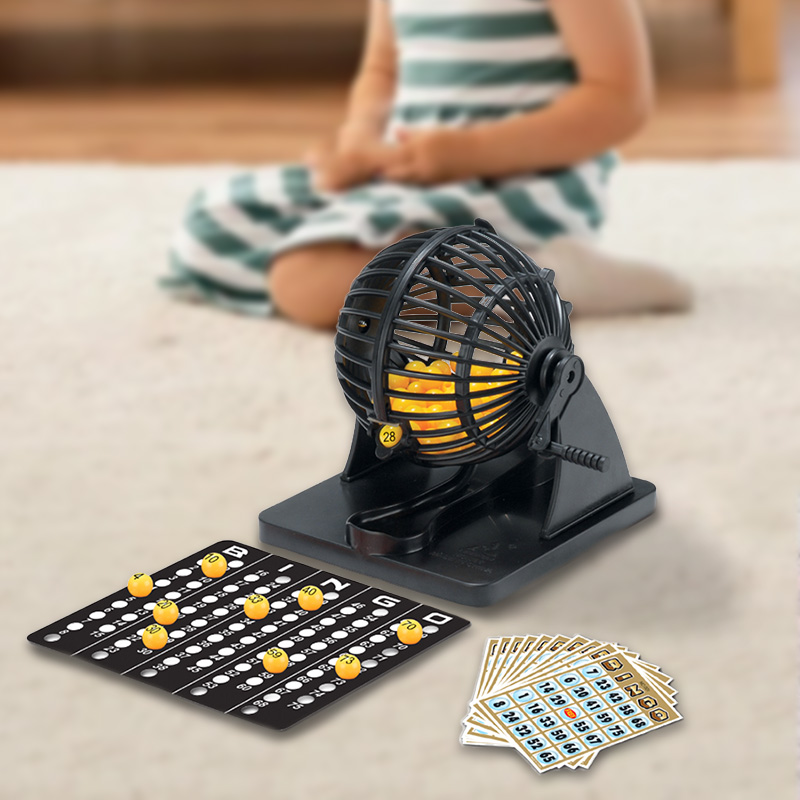 Bingo Lottery Machine Cage swe - Party Games Large Groups ulasan dan harga