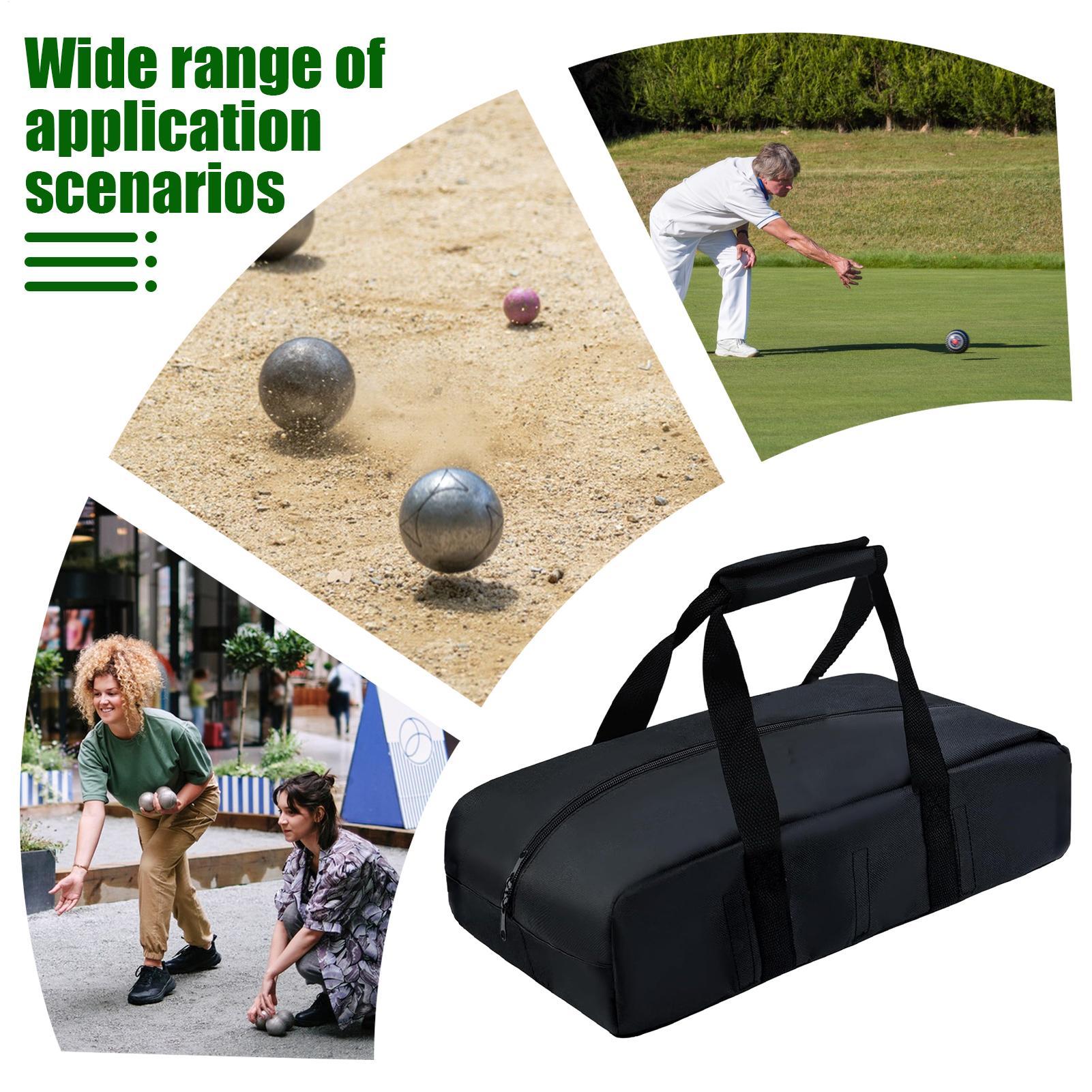 Tas Bola Organizer Ritsleting  - Bocce Ball Lawn ulasan dan harga