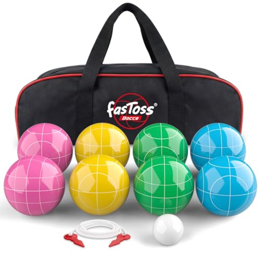 Set Bola Bocce untuk Halaman B - Bocce Ball Lawn ulasan dan harga