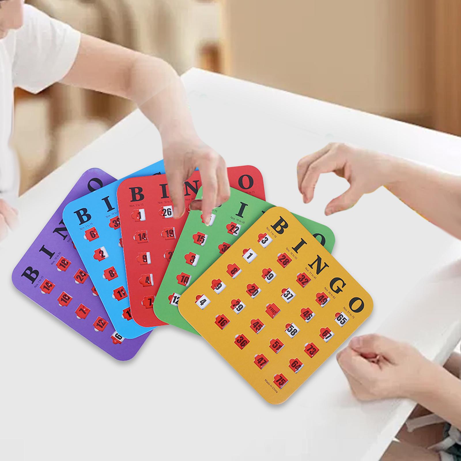 5 Buah Kartu Bingo Kardus Ceta - Party Games Large Groups ulasan dan harga