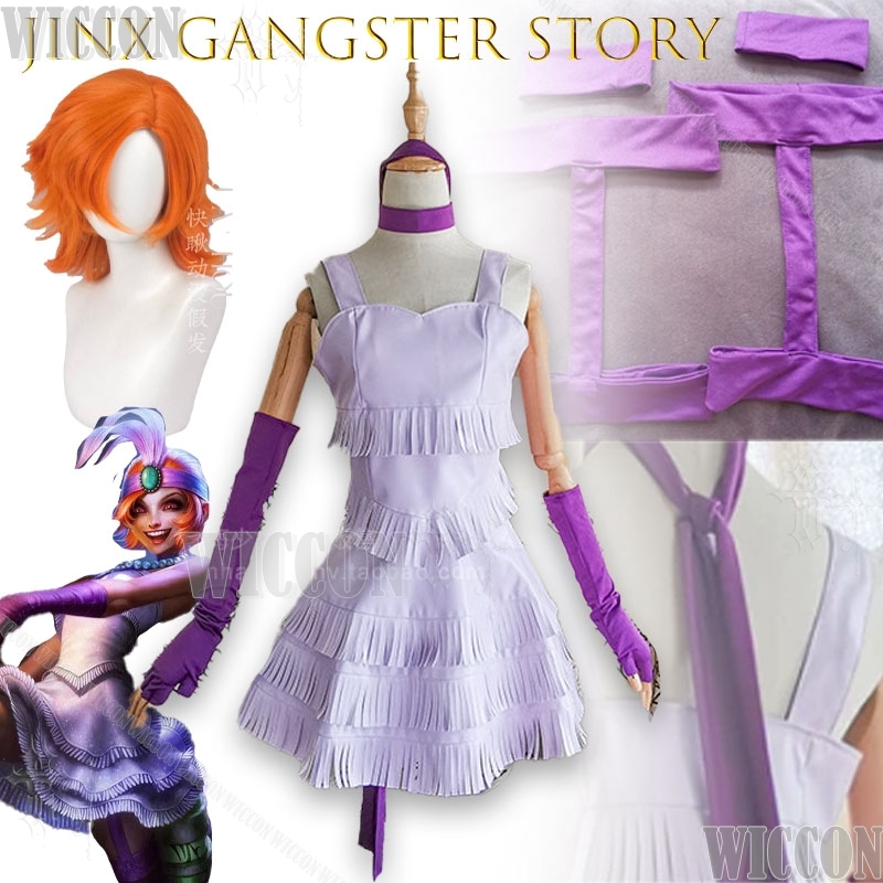 Gaun Lolita Seragam Bunga Gang - Party Games Mafia ulasan dan harga