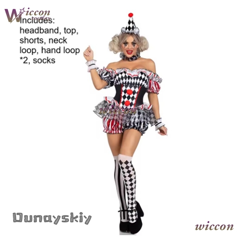 Kostum Cosplay Badut Wanita Pa - Party Games Free Online ulasan dan harga