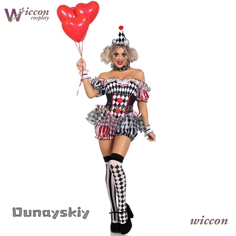 Kostum Cosplay Badut Wanita Pa - Party Games Free Online ulasan dan harga
