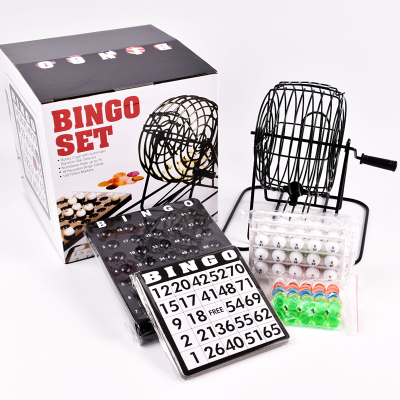 Mesin Lotre Bingo, Set Kandang - Party Games Large Groups ulasan dan harga