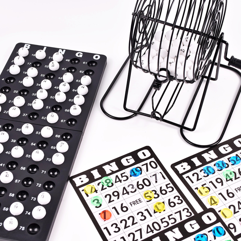 Mesin Lotre Bingo, Set Kandang - Party Games Large Groups ulasan dan harga