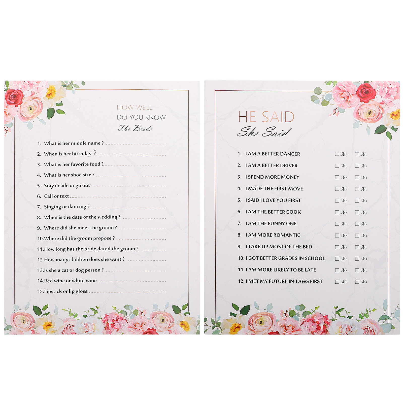 20Pcs Kartu Permainan Pertanya - Party Games Bachelorette ulasan dan harga