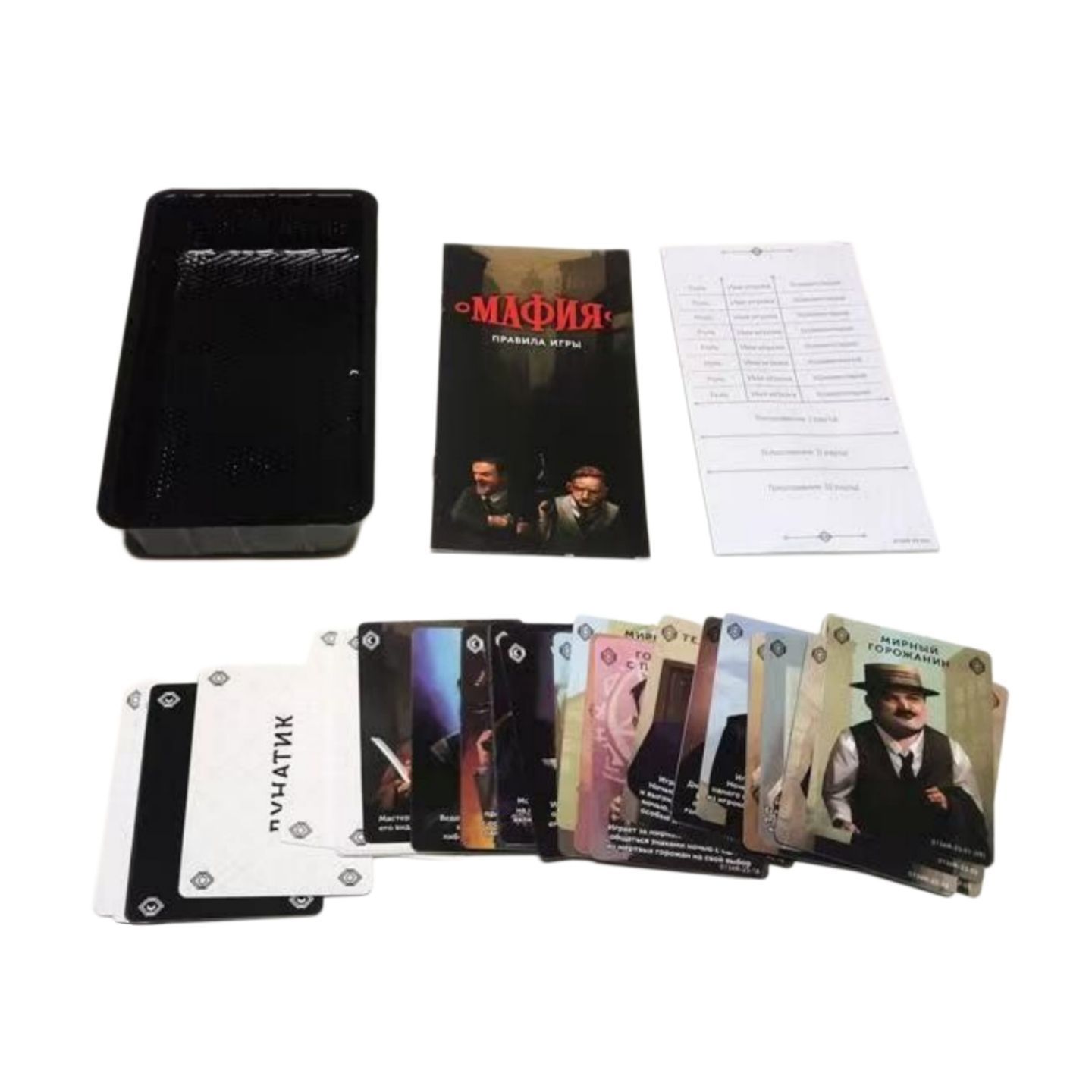 Permainan Kartu Mafia Berbahas - Party Games Mafia ulasan dan harga