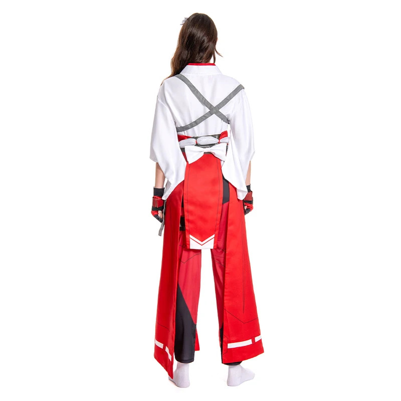 Kostum Cosplay Game OW Kiriko  - Party Games Youtube ulasan dan harga