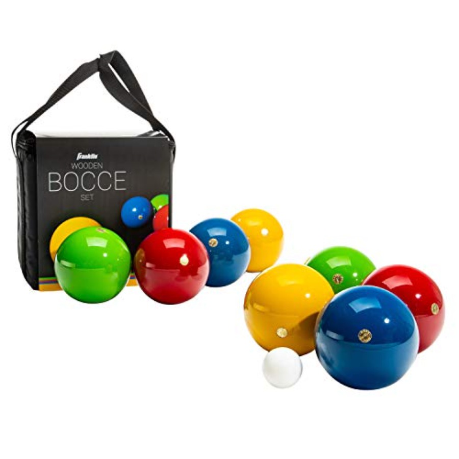 Set Bola Bocce 8 Bola Kayu Dan - Bocce Ball Lawn ulasan dan harga