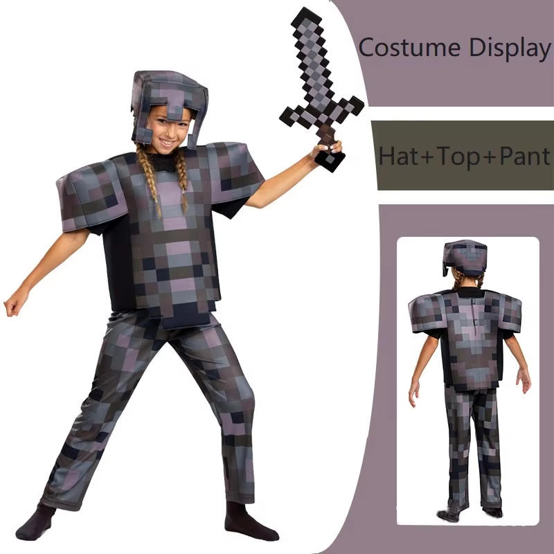 Kostum Cosplay Steve Karakter  - Party Games Kids ulasan dan harga